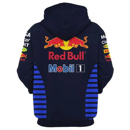 Red Bull Hoodie Fashion 3D Printing Cycling Men's Hoodie Outdoor Sports Red Bull Racing Hoodie Red Bull Men's Hoodie