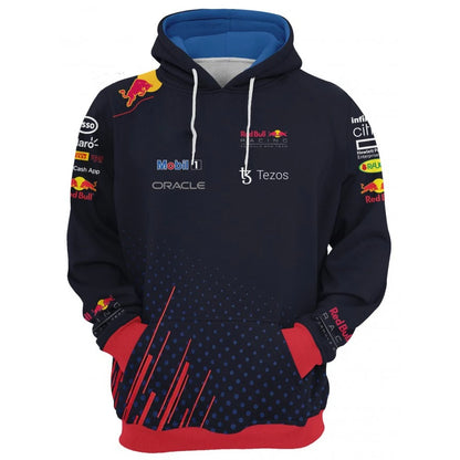 Red Bull Hoodie Fashion 3D Printing Cycling Men's Hoodie Outdoor Sports Red Bull Racing Hoodie Red Bull Men's Hoodie