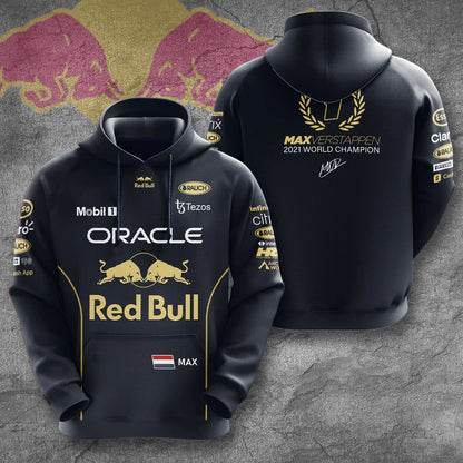 Red Bull Hoodie Fashion 3D Printing Cycling Men's Hoodie Outdoor Sports Red Bull Racing Hoodie Red Bull Men's Hoodie